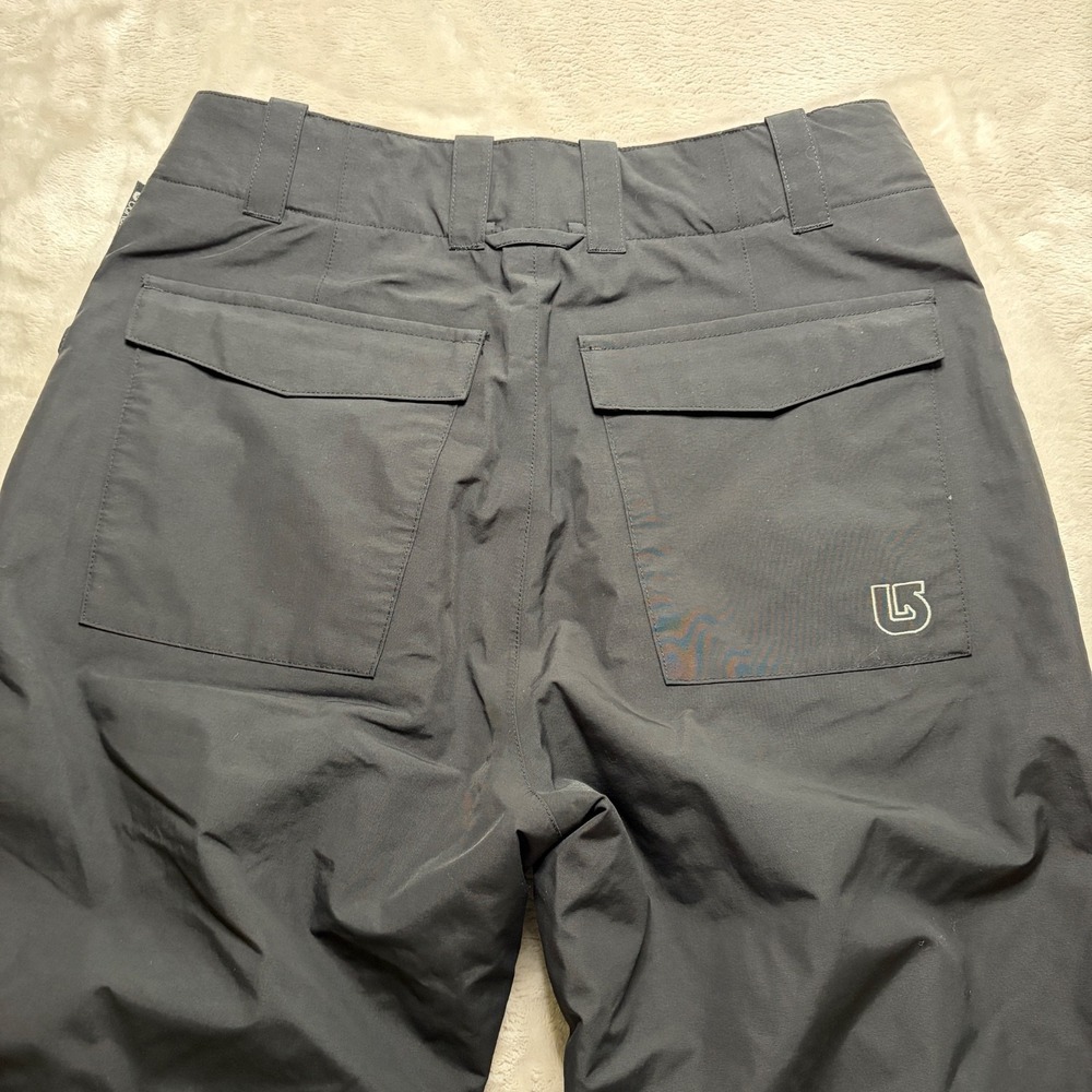 Burton Snowboard Ski Snow Pants Womens S Black Zip Pockets Waterproof Gore-Tex - Picture 4 of 9